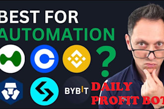 develop xrp bot, binance, bitget, bybit, coinbase bot for you and earn daily