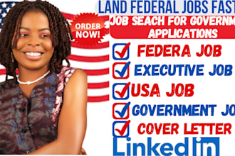 help land federal government, USA jobs fast with expert applications