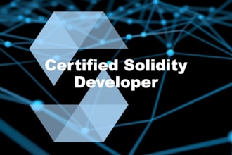 be your solidity smart contract engineer