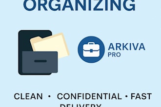 organize and archive your physical or digital documents professionally