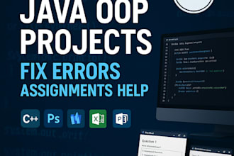 fix java code and create oop projects