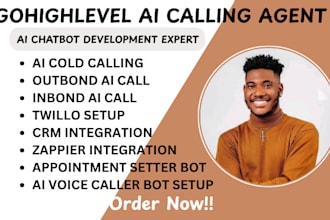 setup vapi ai calling agent, ghl chatbot, retell ai voice agent, make automation