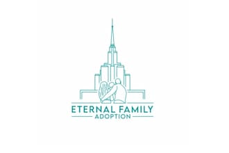 design eternal family adoption logo