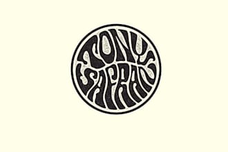 create awesome circle shaped logo design for you
