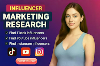 research top instagram, youtube, tiktok influencers list for your brand