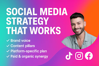 create your social media strategy
