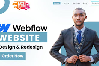 be your webflow expert, design or develop webflow website, figma to webflow