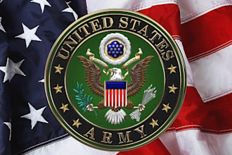 design medical healthcare and wellness military logo