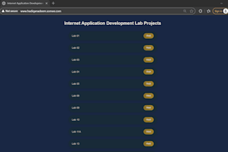 create a dynamic website using required tool