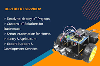 build custom iot ai ml or data analytics solutions for your project