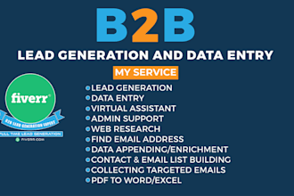 do b2b lead generation and GEO targeted lead prospecting