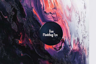 create abstract album cover art for you