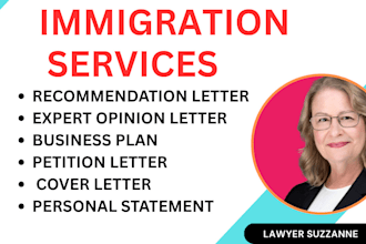 write recommendation letter for eb2 niw eb1 o1 US immigration