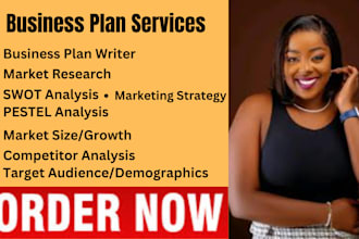 write a business plan for startups with financial plan as business plan writer
