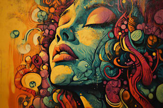 do illustration expresionism art, graffity, abstract