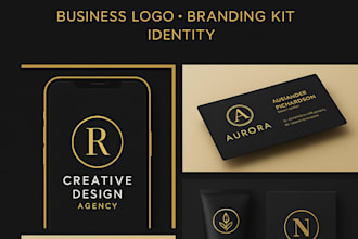 design professional logo and full branding kit for your business