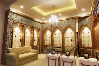 design and render 3d retail stores, shops, interior, kiosk, cafe, coffee, bar