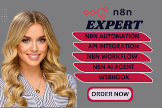n8n automation n8n ai agent n8n workflow n8n expert vapi retell ai voice agent