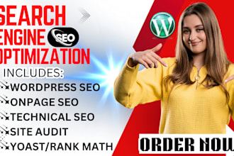 do quality wordpress onpage SEO technical optimization of your website