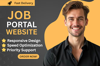 create modern job portal website on wordpress