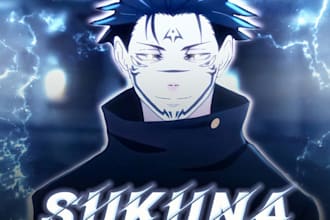 design a professional anime or avatar logo for your profile