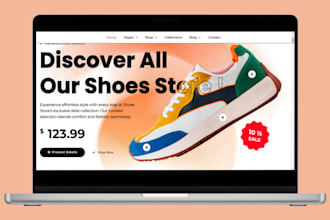 build sneakers website shoe website sneakers shopify store footwear website