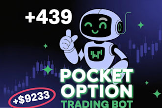 code pocket option automated script, indicator and strategy for options