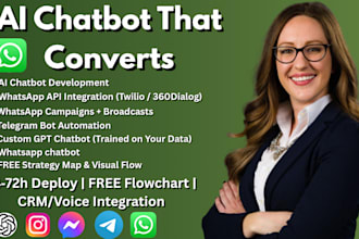 whatsapp chatbot ai agent whatsapp meta cloud api twillio chatbot funnel API key