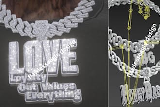create a custom chain, fivem chain, 3d logo