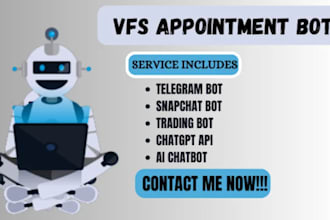 code vfs appointment bot, online booking bot, vfs booking bot, visa bot