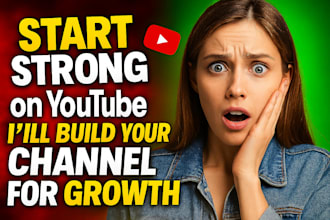do youtube setup banner design logo channel seo for channel ranking