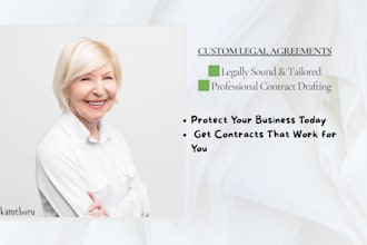 draft professional contracts and legal agreements