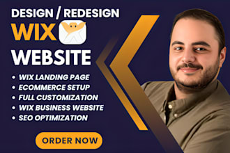 design or redesign wix website, wix ecommerce store, wix expert developer online