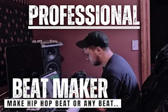 remake beat hip hop trap beat, professional lofi beat maker, rap beat or drill