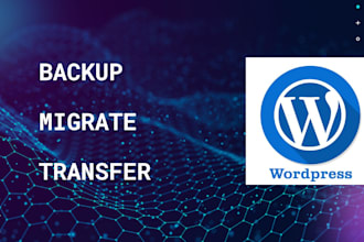 backup, migrate or transfer wordpress website safely