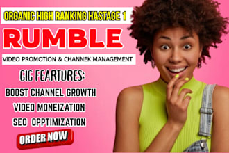 do rumble video promotion youtube channel manager video marketing