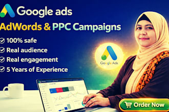 be your google ads adwords search ads PPC campaign SEM expert