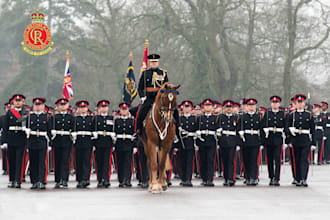 provide leadership advise from an officer trained in the british army