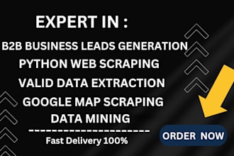 do b2b targeted sales business lead generation contact  email list building