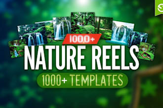 create 1000 motivational natural youtube shorts, instagram reels