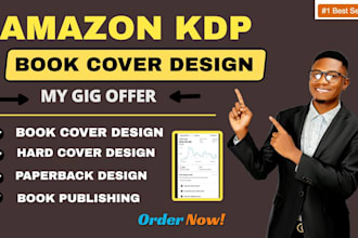 do book cover design ebook cover paperback book cover design for amazon KDP