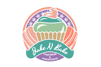 design a modern premium custom food or bakery logo