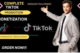 grow and promote your tiktok account organically tiktok monetization