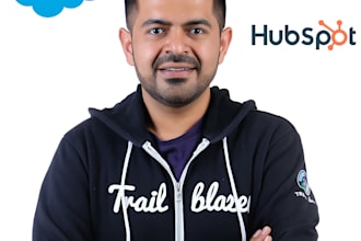 seamlessly integrate salesforce, hubspot for automated CRM