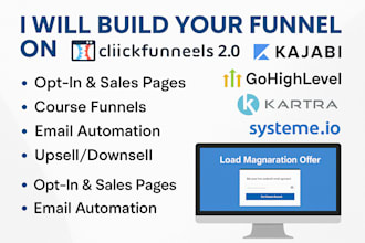 build or migrate your funnels on systeme io clickfunnels 2 0 gohighlevel kajabi