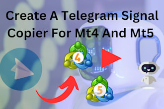 develop trade copier telegram copier mt4 eas mt5 eas forex bot