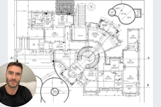 be your australian architect to create architectural floor plans, city permit