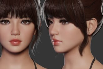 create custom 3d model 3d miniatures 3d character design for game, 3d printing