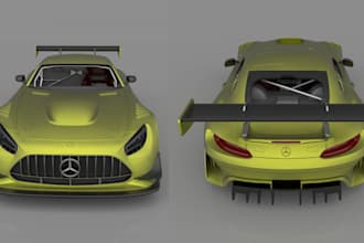 do custom 3d car modeling, 3d vehicle, livery car for 3d printing and rendering