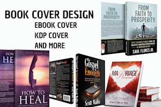 design christian book cover design, ebook cover design, religious cover design